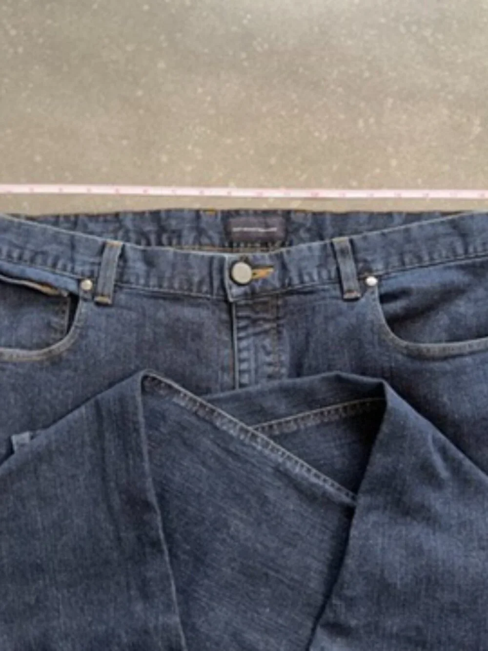 Hart Schaffner Marx Dark Wash Stretch Jeans Men's 38x30 Classic Straight Denim